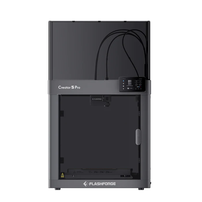 Flashforge Creator 5 Pro 4-Toolheads Enclosed Multi-Color 3D Printer | 500% Faster, Zero Purge Waste
