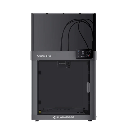 Flashforge Creator 5 Pro 4-Toolheads Enclosed Multi-Color 3D Printer | 500% Faster, Zero Purge Waste