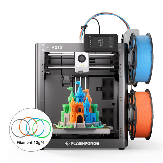 Flashforge AD5X – Multicolor 3D Printer for High-Speed, Full-Color Printing