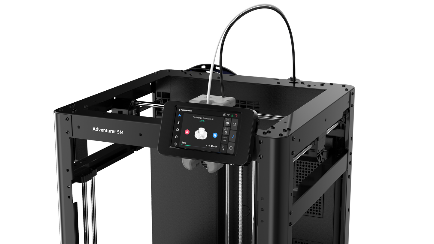 Flashforge Adventurer 5M 3D Printer, 600mm/s High Speed, Beginner-friendly