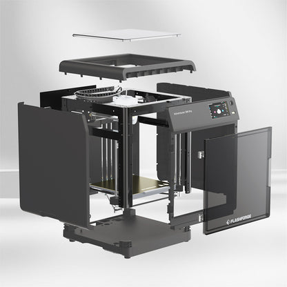 Flashforge Adventurer 5M Pro 3D Printer, Enclosed CoXY Metal Structure, Safe for Home Use
