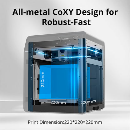 Flashforge Adventurer 5M Pro 3D Printer, Enclosed CoXY Metal Structure, Safe for Home Use