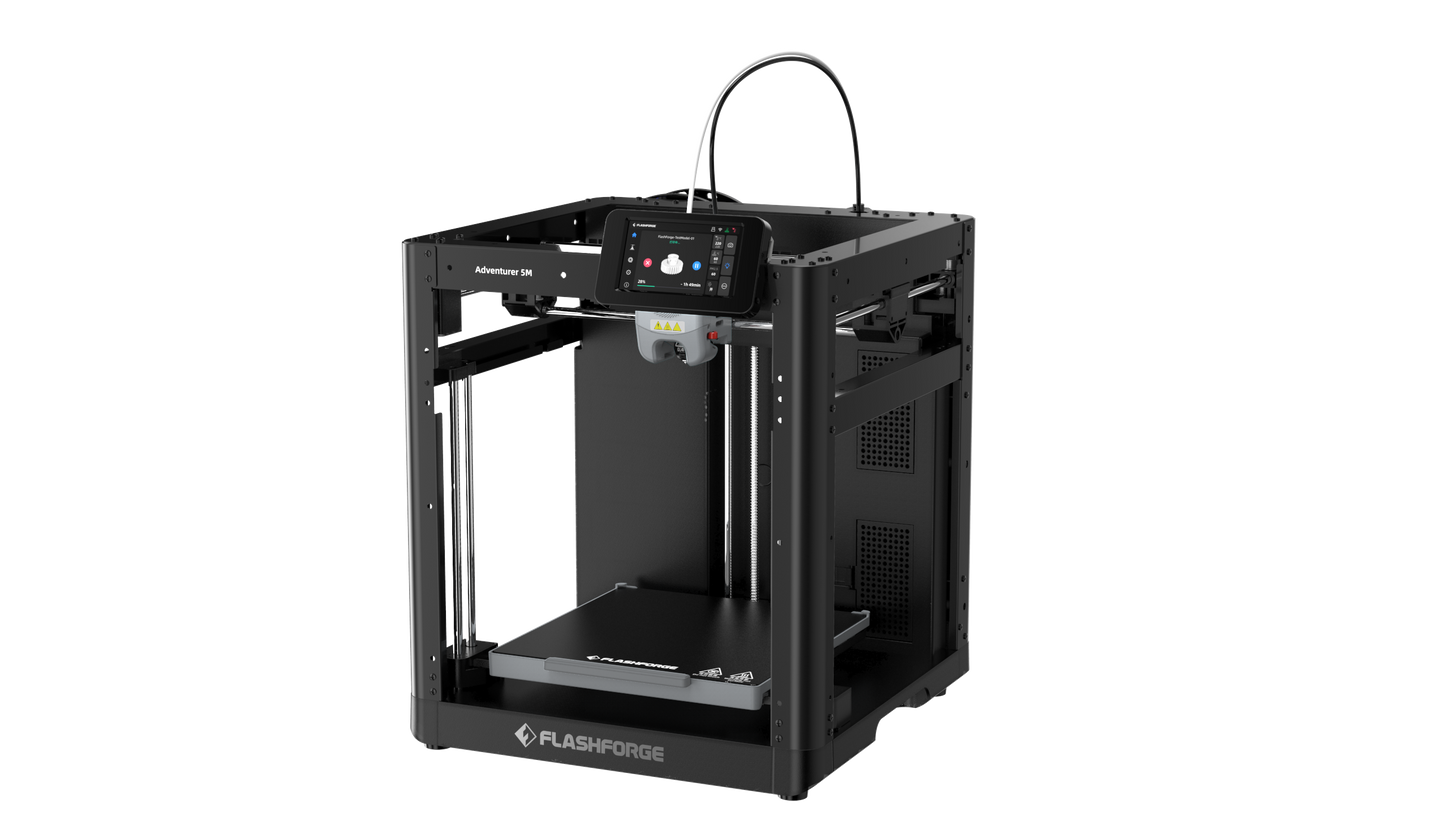 Flashforge Adventurer 5M 3D Printer, 600mm/s High Speed, Beginner-friendly