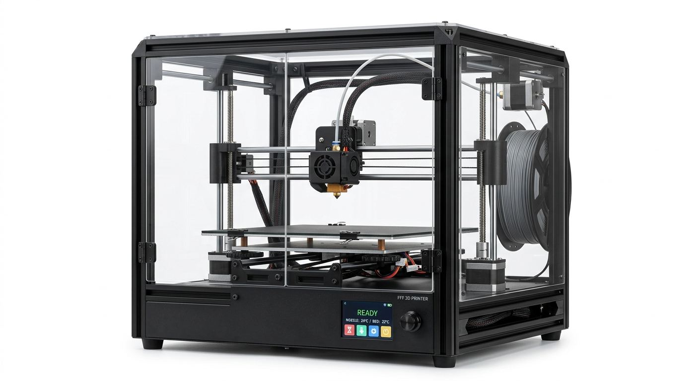 ForgeCore Precision Enclosed 3D Printer
