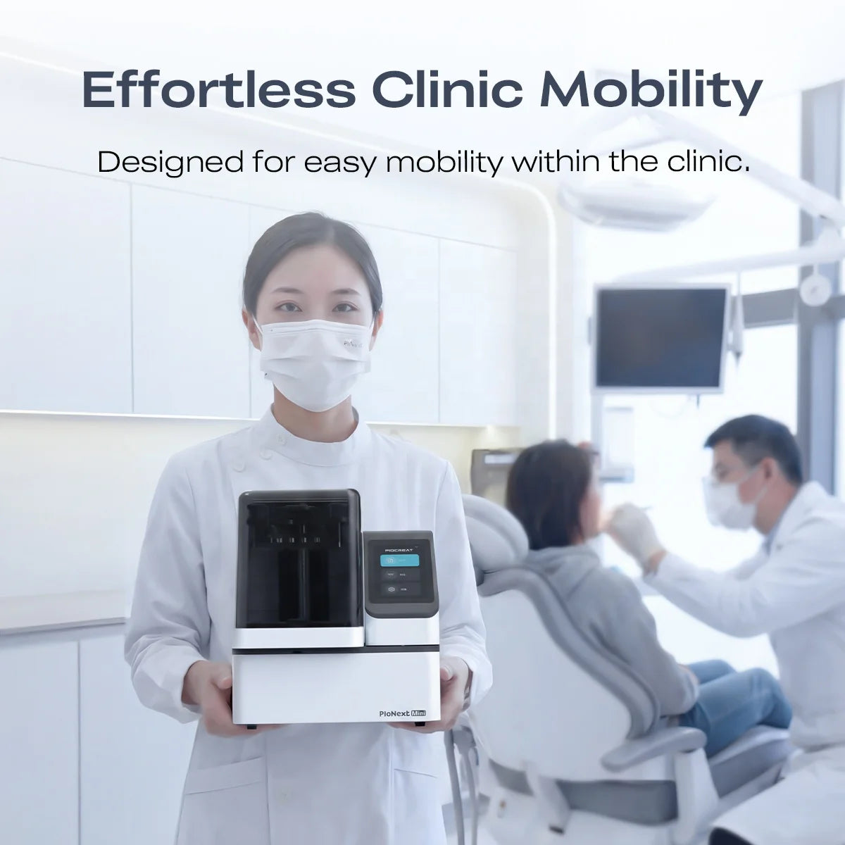 Mini High Accuracy Dental 3d Printer Delivering High Resolution And Excellent Detail 2 In 1 Printing & Curing