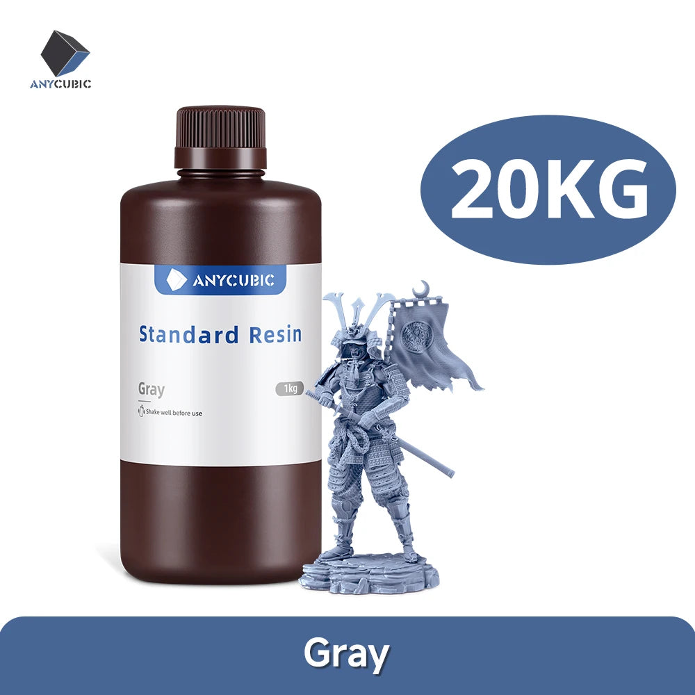 ANYCUBIC 4pcs/lot 405nm UV Resin For 3D Printer LCD Liquid Photopolymer Resin 3D Printing Resin Upgrade 1kg