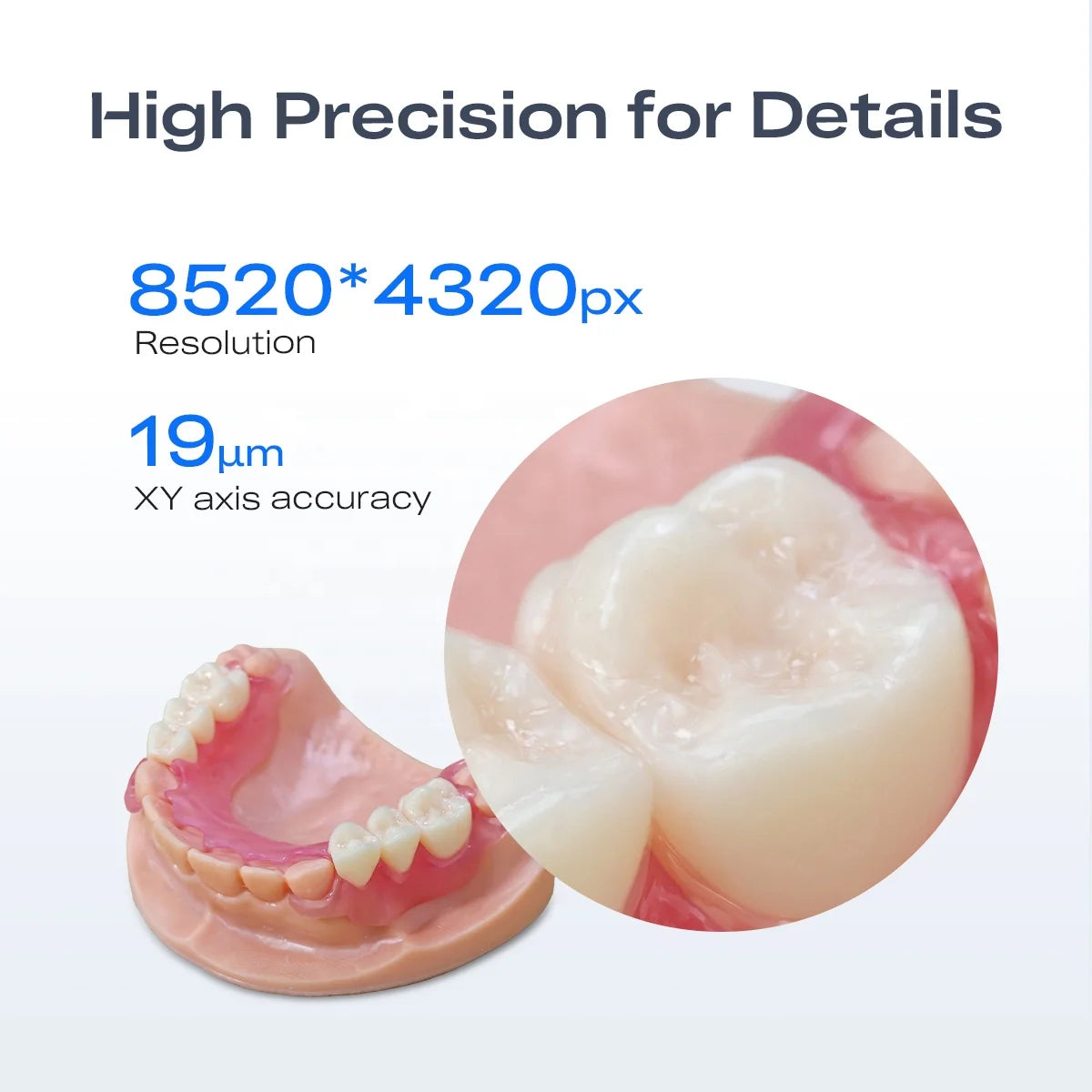 Mini High Accuracy Dental 3d Printer Delivering High Resolution And Excellent Detail 2 In 1 Printing & Curing