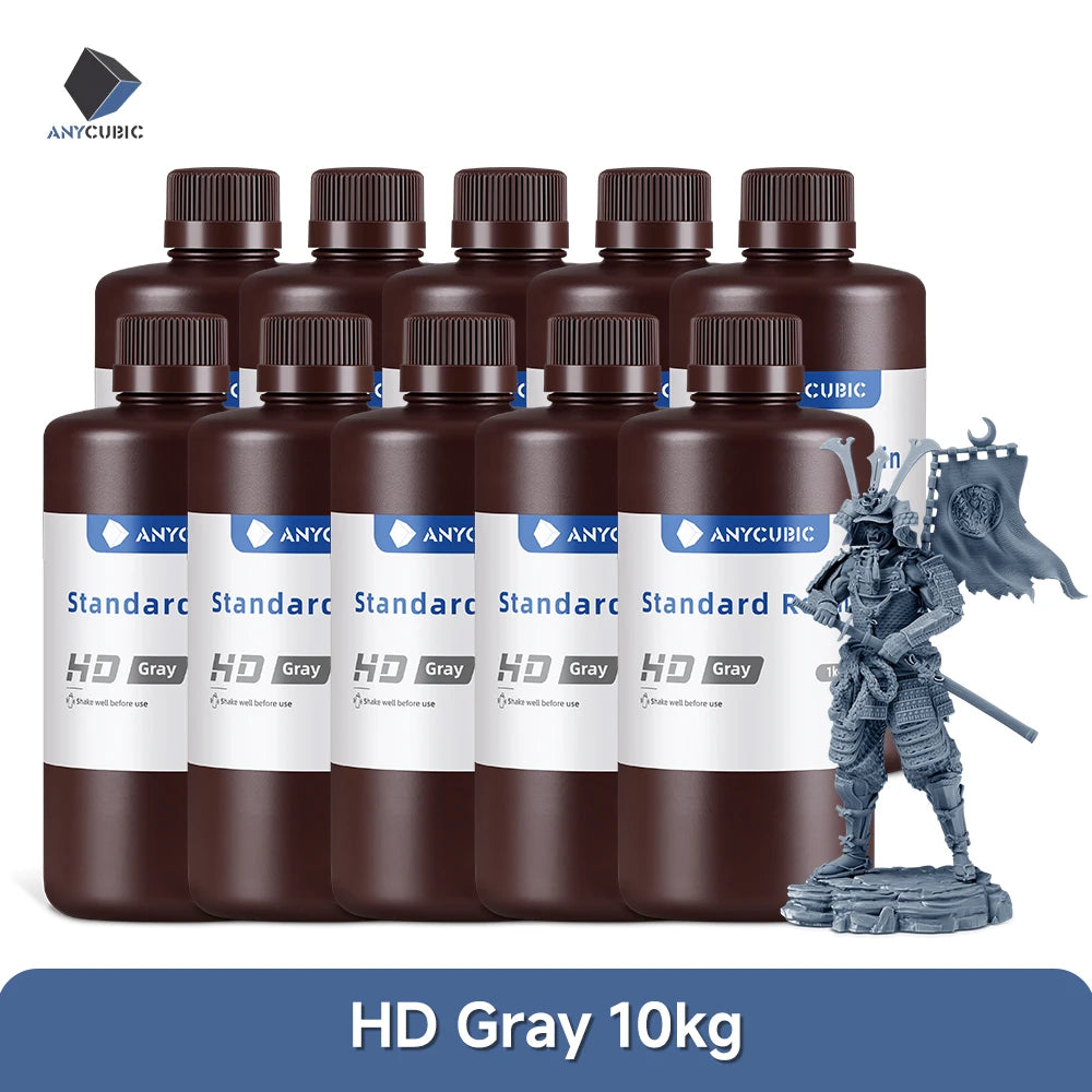 ANYCUBIC 4pcs/lot 405nm UV Resin For 3D Printer LCD Liquid Photopolymer Resin 3D Printing Resin Upgrade 1kg