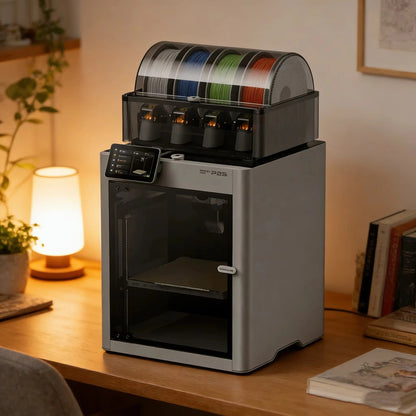 P2S Combo 3D Printer All-Metal Frame Stable Printing Portable Desktop 3D Printer for Beginners