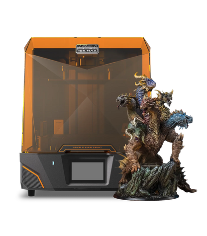 Phrozen Sonic Mighty Revo 16K MAX Resin 3D Printer 14" 16K Mono LCD Dual Heat Control Large Build Volume for Jewelry Miniature