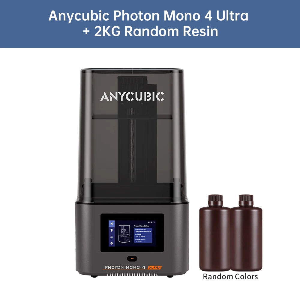 ANYCUBIC Photon Mono 4 Ultra LCD 3D Printer 7" 10K High Precision UV Resin 3D Printing 2.2L Build Volume Size 236mm*231mm*430mm
