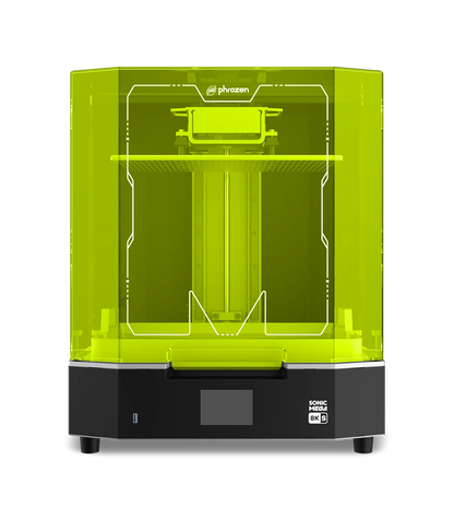 Phrozen Sonic Mega 8K S LCD/MSLA Resin 3D Printer, 43 µm High Resolution, 15 inch Mono LCD Screen, Large Printing Size