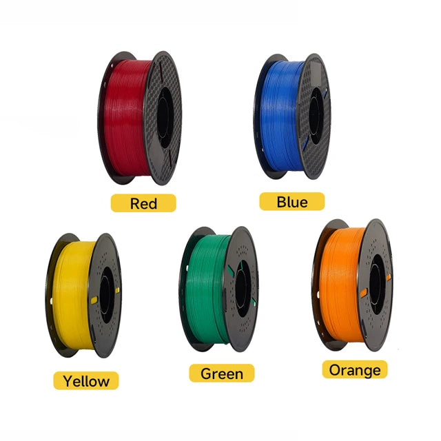 KINGROON Newest HS-PETG 3D Printer Filament 1.75mm High Speed 3D Printinng Material Hyper PETG 5KG 10KG Mix Color