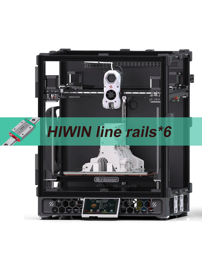 Upgraded SIBOOR Voron Trident [JUNE] CNC Metal Structure 4AWD CoreXY 3D Printer DIY Desktop Automatic Leveling High Speed Kit