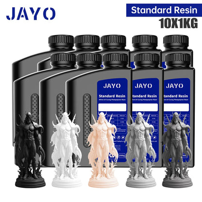JAYO 5KG&10KG 3D Printer Standard Resin 405nm UV Resin For LCD 3D Printer Material For Printing Easy to Print Good Precision