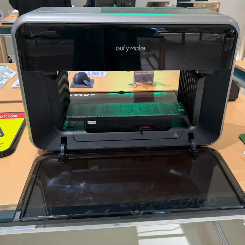 EufyMake E1 3D Texture UV Printer 1440 DPI High Resolution Desktop UV Flatbed Printer for 300+ Materials UV 3D Printer