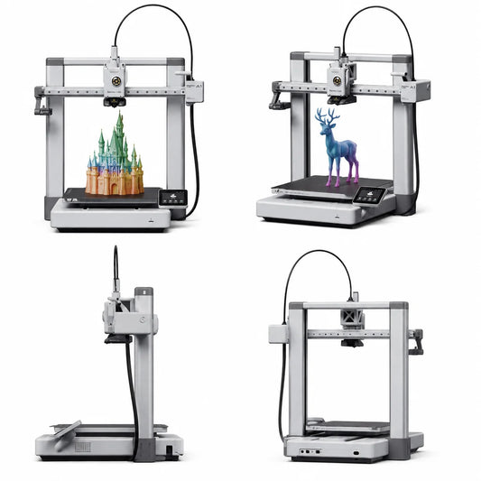 A1 Combo Fully Automatic Industrial-Grade 3D High-Speed Multicolor FDM PLA 3D Printer with Leveling Function, New