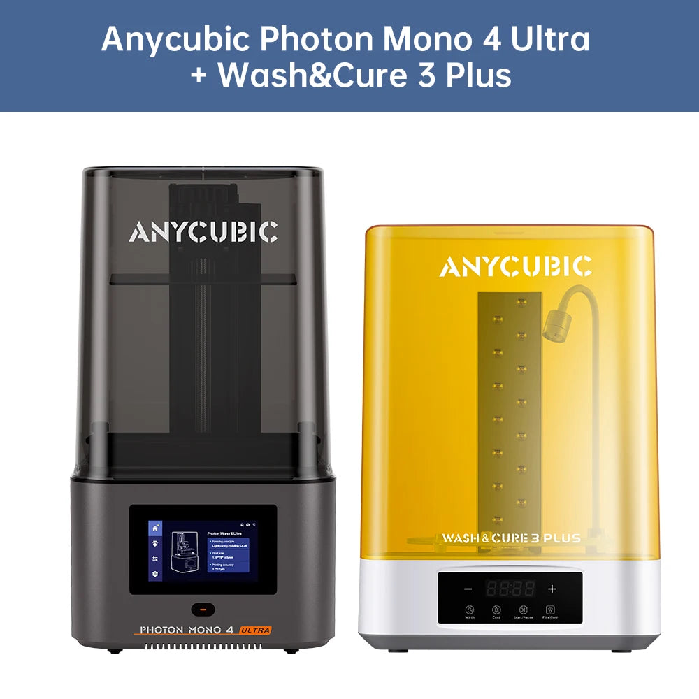 ANYCUBIC Photon Mono 4 Ultra LCD 3D Printer 7" 10K High Precision UV Resin 3D Printing 2.2L Build Volume Size 236mm*231mm*430mm