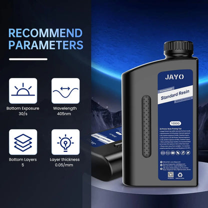 JAYO 5KG&10KG 3D Printer Standard Resin 405nm UV Resin For LCD 3D Printer Material For Printing Easy to Print Good Precision