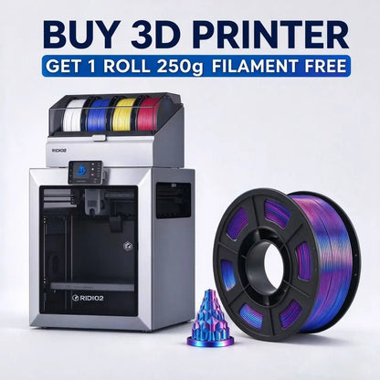 QIDI Q2 Combo 3D Printer, Enclosed FDM with 65℃ Heated Chamber, Ultra Air Filtration, 600mm/s High Speed, AI Camera, Auto Level