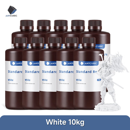 ANYCUBIC 4pcs/lot 405nm UV Resin For 3D Printer LCD Liquid Photopolymer Resin 3D Printing Resin Upgrade 1kg