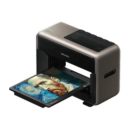 EufyMake E1 3D Texture UV Printer 1440 DPI High Resolution Desktop UV Flatbed Printer for 300+ Materials UV 3D Printer