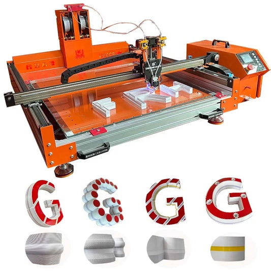New Large Scale 800mm*800mm Industrial FDM 3d Printing Machine Or 3d Printer For Sign & Letter