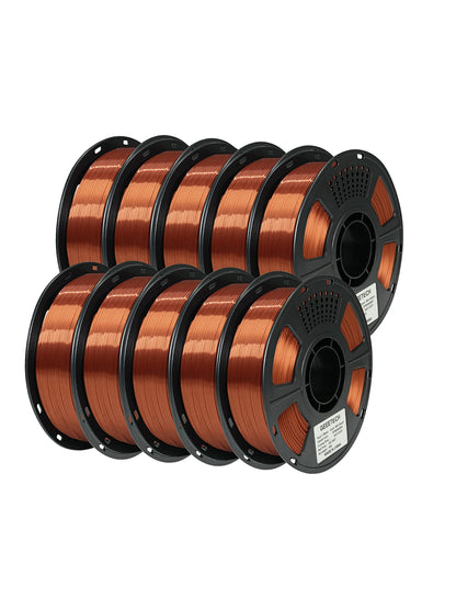GEEETECH 10Kg 3d Silk PLA Filament 1.75mm Spool Wire For 3D Printer Material, Safety, Vacuum Packaging