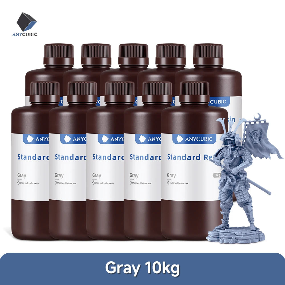 ANYCUBIC 4pcs/lot 405nm UV Resin For 3D Printer LCD Liquid Photopolymer Resin 3D Printing Resin Upgrade 1kg