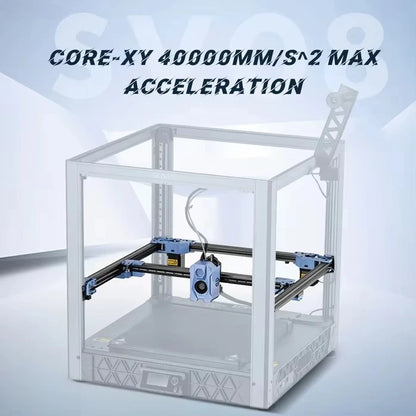 New Technology Sovol 3d Printer SV08 Voron Design Core-XY 350*350*345mm FDM 3d Printer with Camera Fast Printing Speed 700mm/s