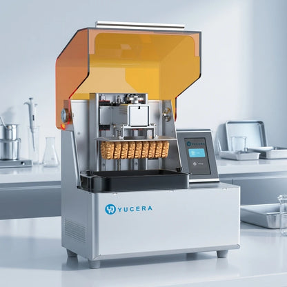 Top Quality Desktop Dental 3D Printer For Temporary Denture Making Fast Speed Dental CAD CAM Printing System