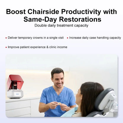 Desktop High Precision 8k Cad Cam Digital Equipment Ce Dlp Lcd Dentistry Machine Professional Dental 3d Printer