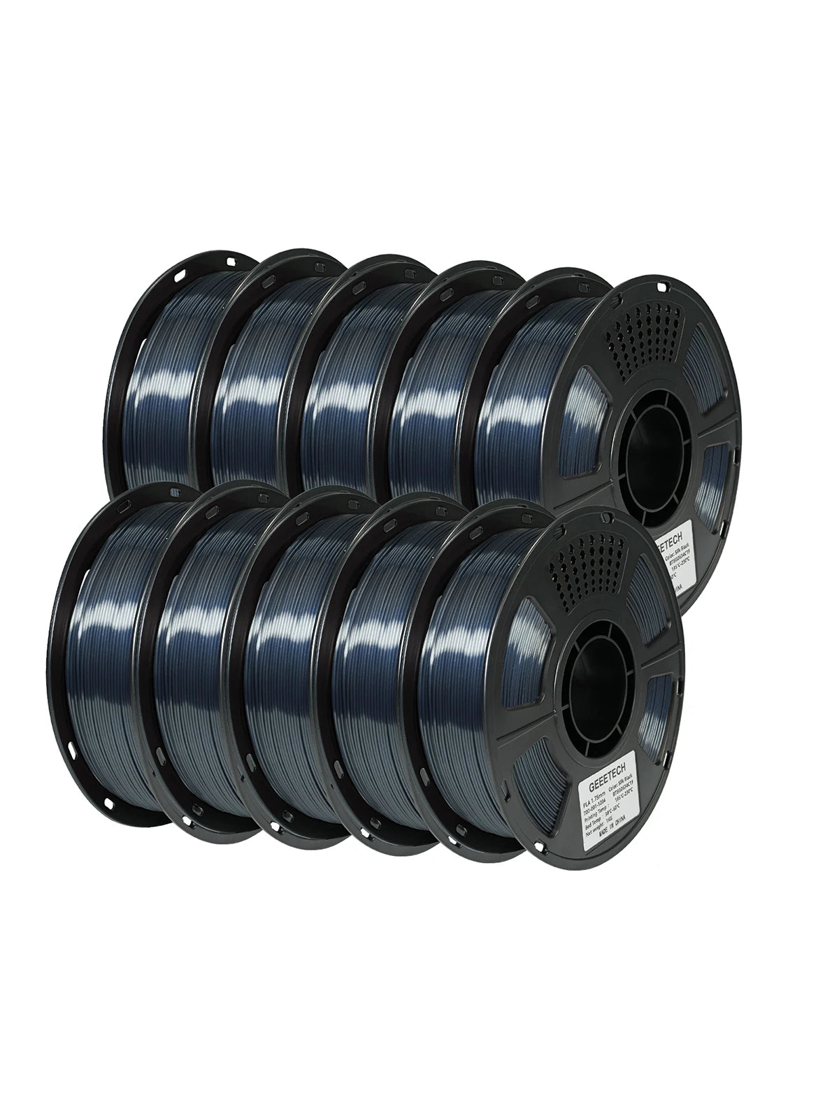 GEEETECH 10Kg 3d Silk PLA Filament 1.75mm Spool Wire For 3D Printer Material, Safety, Vacuum Packaging