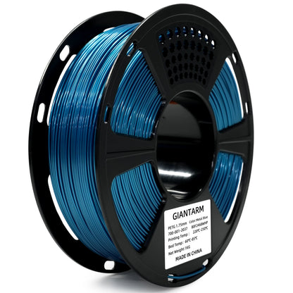 Geeetech Metal PETG Filament Consumable 1.75mm, Plastic Monofilament Spool for FDM 3D Printers, Shiny Metallic Finish Print Mate