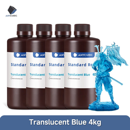 ANYCUBIC 4pcs/lot 405nm UV Resin For 3D Printer LCD Liquid Photopolymer Resin 3D Printing Resin Upgrade 1kg