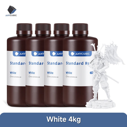 ANYCUBIC 4pcs/lot 405nm UV Resin For 3D Printer LCD Liquid Photopolymer Resin 3D Printing Resin Upgrade 1kg