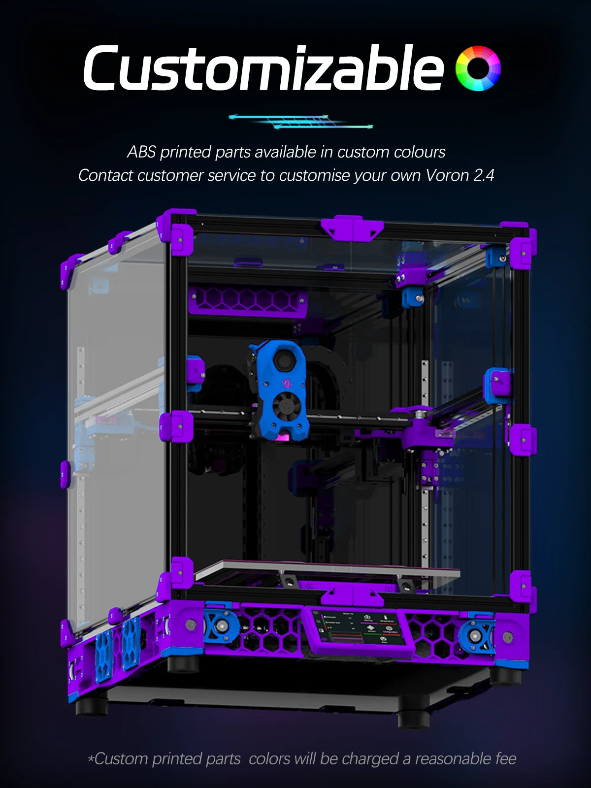 Voron 2.4 3D Printer Kit -SIBOOR V2.4 R2 [Aug,Version] CoreXY with Stealthburner Extruder DIY Impresor DIY 3D Printer Full Kits