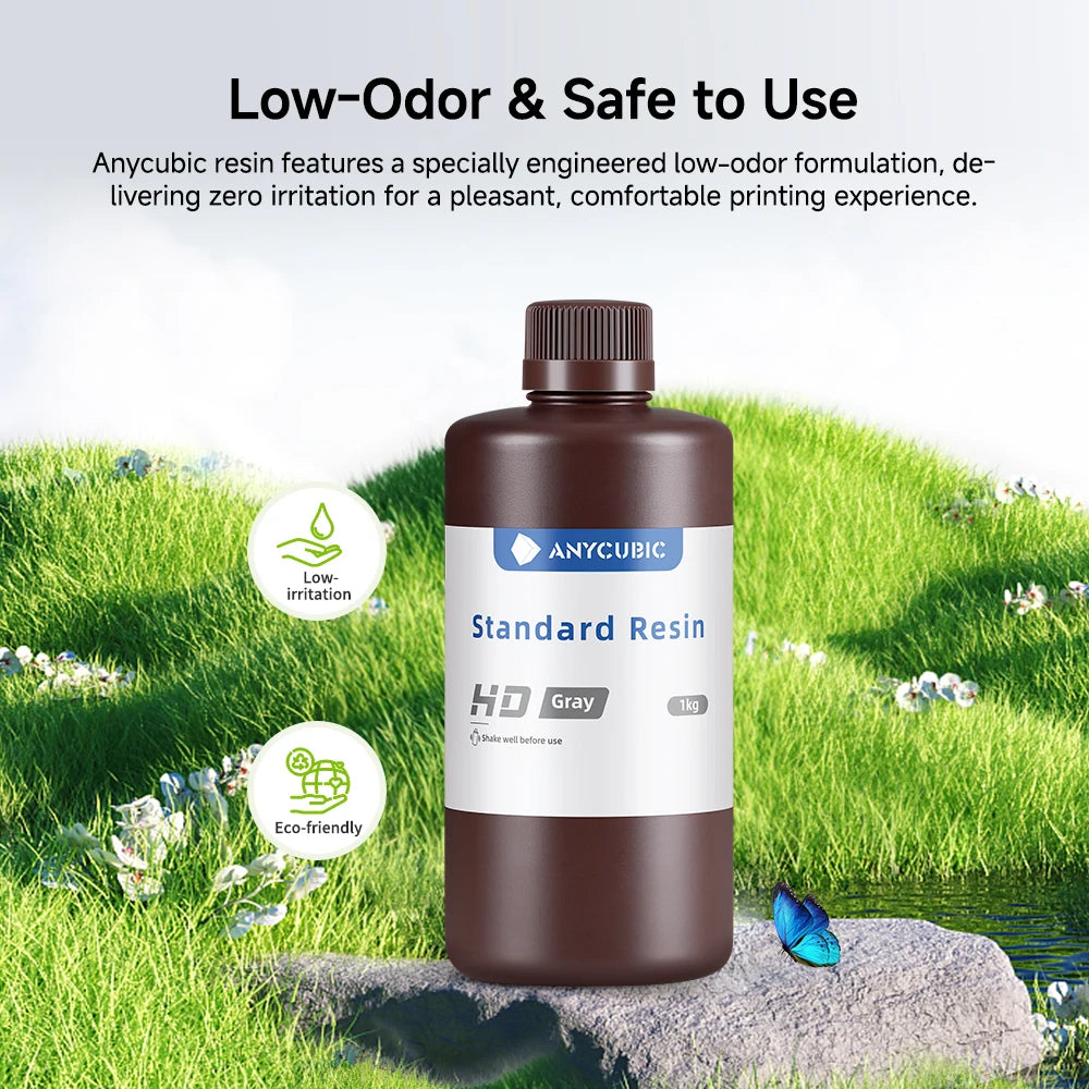 ANYCUBIC 4pcs/lot 405nm UV Resin For 3D Printer LCD Liquid Photopolymer Resin 3D Printing Resin Upgrade 1kg