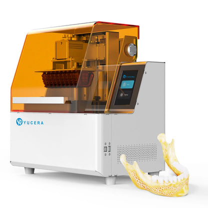 Top Quality Desktop Dental 3D Printer For Temporary Denture Making Fast Speed Dental CAD CAM Printing System
