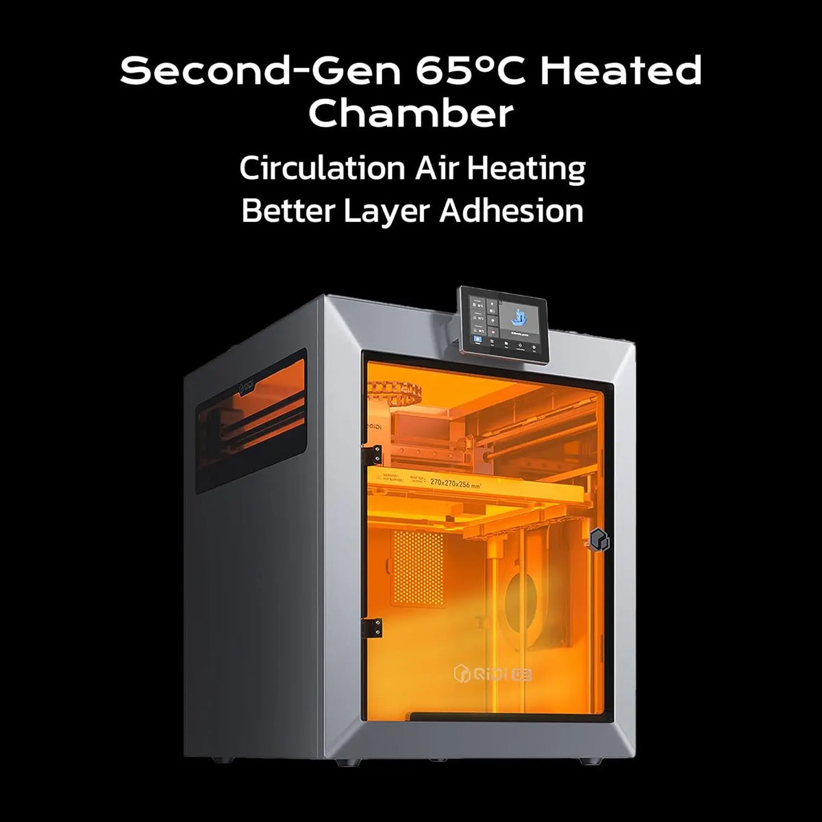 QIDI Q2 Combo 3D Printer, Enclosed FDM with 65℃ Heated Chamber, Ultra Air Filtration, 600mm/s High Speed, AI Camera, Auto Level