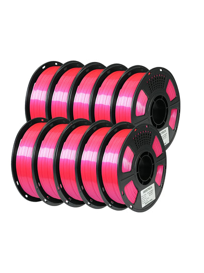 GEEETECH 10Kg 3d Silk PLA Filament 1.75mm Spool Wire For 3D Printer Material, Safety, Vacuum Packaging