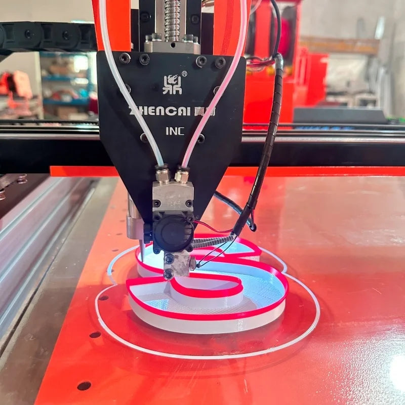 New Large Scale 800mm*800mm Industrial FDM 3d Printing Machine Or 3d Printer For Sign & Letter