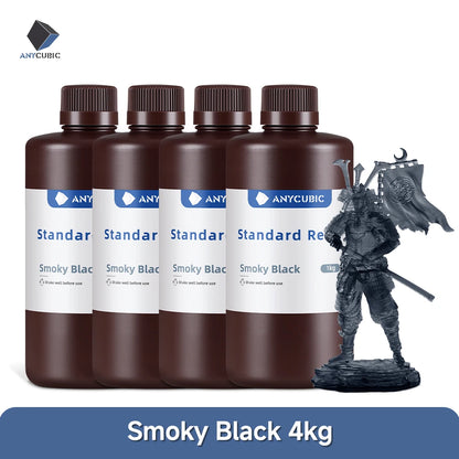 ANYCUBIC 4pcs/lot 405nm UV Resin For 3D Printer LCD Liquid Photopolymer Resin 3D Printing Resin Upgrade 1kg