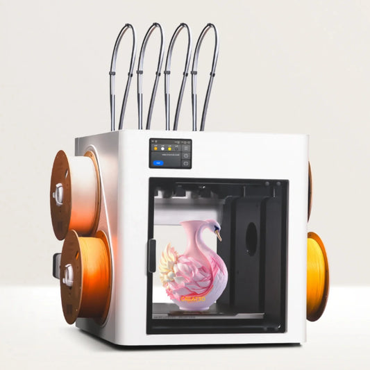 U1 four-head extrusion high-speed 500mm/s large print size 270mm * 270mm * 270mm automatic multi-color FDM 3D printer