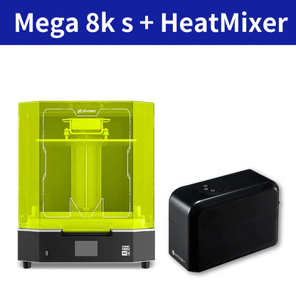 Phrozen Sonic Mega 8K S LCD/MSLA Resin 3D Printer, 43 µm High Resolution, 15 inch Mono LCD Screen, Large Printing Size